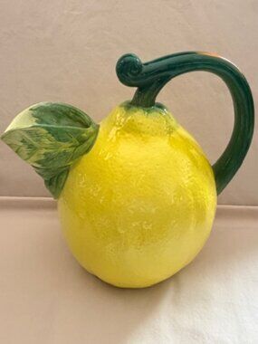Vintage Lemon Picther